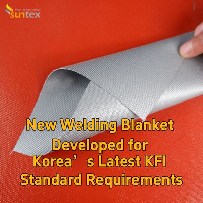 Industrial Fire Resistant Welding Blanket Durable Fiberglass Welding Fire Blanket for Factory Welding Fire Prevention