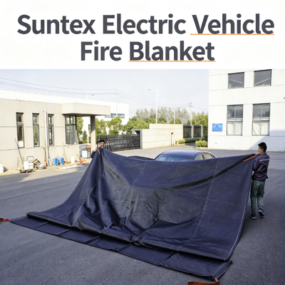 Suntex Electric Vehicle Fire Blanket Car Fire Blanket Manufacturer