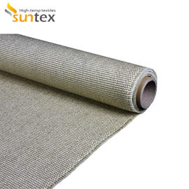 Custom Color High Temperature Fabric Cloth Ceramic Fiber Vermiculite Coated