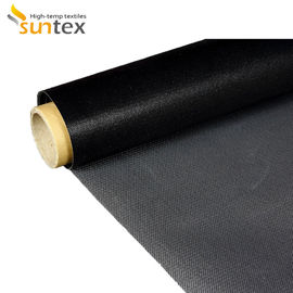 Non - Stick PTFE Fiberglass Cloth 1000 - 2000mm /0.45mm thickness Width For Thermal Insulation