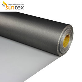 Non - Stick PTFE Fiberglass Cloth 1000 - 2000mm /0.45mm thickness Width For Thermal Insulation