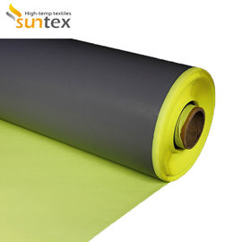 Black Anti-static PTFE Coated Fiberglass Fabric for Dust Lagging