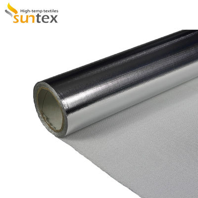 Fire Resistant Fiberglass Cloth with Aluminum Foil Lamination