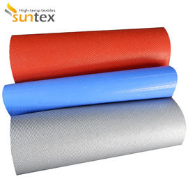 Anti Heat Fire Protection Silicone Rubber Coated Fiberglass 1260c High Temperature Ceramic Fiber Yarn Reinforced