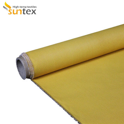 High Temperature Resistant Fireproof Anti-tear Silicone Coated Aramid Cloth for Industrial Insulation