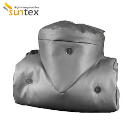 PU Coated Fiberglass Fabric for Fireproof Removable Insulation Jacket Fireproof Removable Insulation Cover