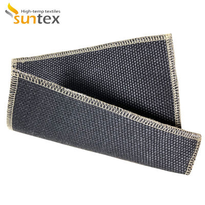 Black Grey glass fiber mats Heat Resistant Brazing & Soldering Glass Fibre Mat