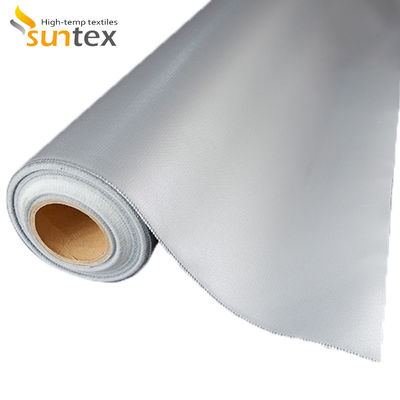 High Temperature Resistant Fireproof Anti-tear Silicone Coated Fiberglass Fabric for Industrial Applications