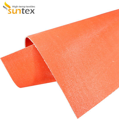 China Factory Fiber Glass Fabric Low Price 0.4mm Custom Flexible Silicon Rubber Coated Fiberglass