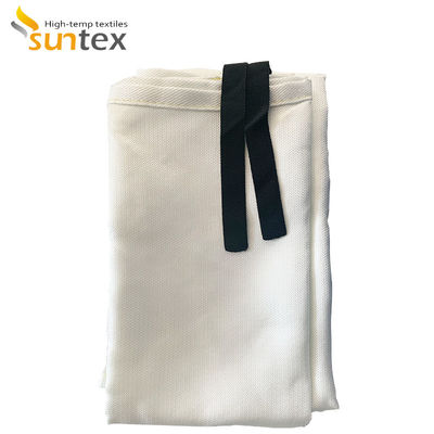 White Silicone Coated Fiberglass Cloth For Fiberglass Fire Blanket