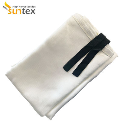 High Temperature Resistance PU Coated Fireproof Fiberglass Welding Blanket for Industrial Safety