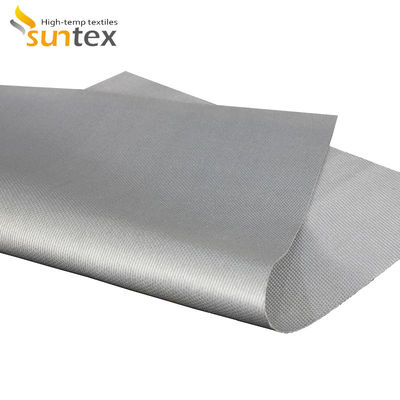 Silicone Fiberglass Fireproofing  Fabrics Used In Fiberglass Welding Curtain