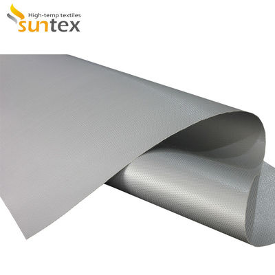 32 Oz High Temperature Fabric Silicone Fiberglass Fabric For safety curtains automatic fire curtain