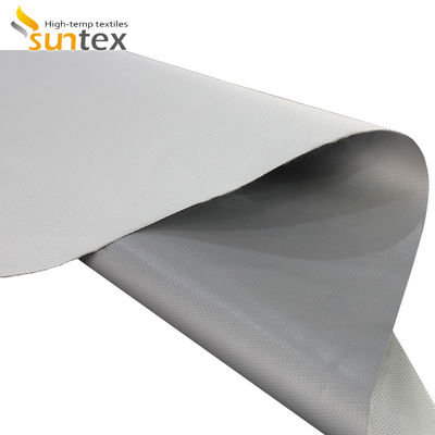Silicone Coated Fiberglass Fire Blankets For Welding  8H Satin Weave Type