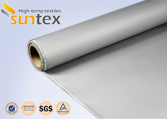 High Temperature Colored Silicone Coated Industrial Fiberglass Fabric Reinforced Glass Fiber