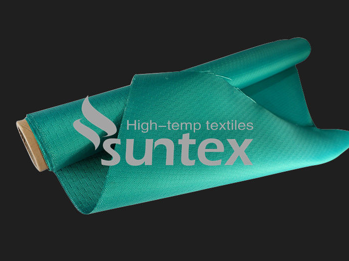 Chemical Resistant Silicone Rubber Coated Fiberglass Cloth Fire