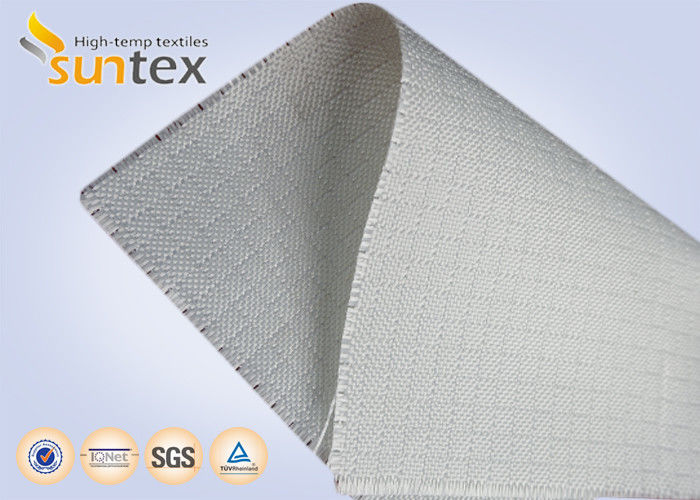 White Fire Resistant Glass Fibre Fabric Roll For Construction Fire