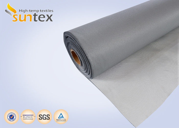 Welding PU Coated Fiberglass Fabric Cloth Fire Barrier M0 Isolating