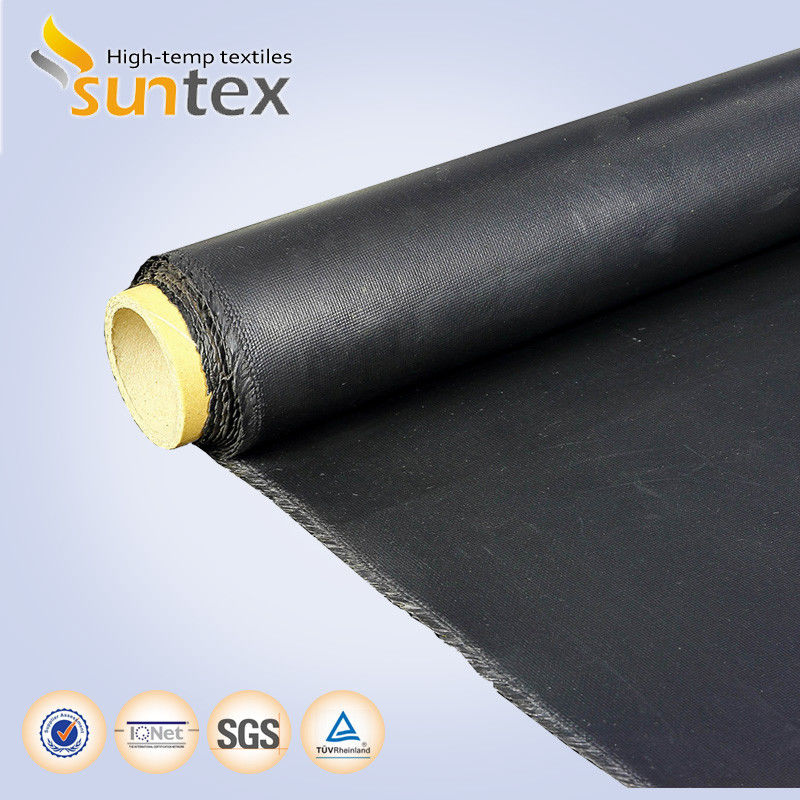 Thermal Insulation Fireproof Fabric Fiberglass Coated With Neoprene