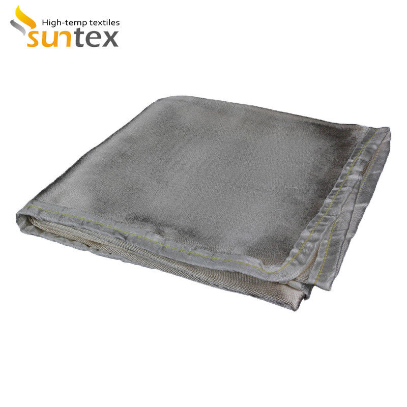 1m x 1m Fire Blanket Fiber Glass Flame Retardant Welding Cover Protective Fabric 