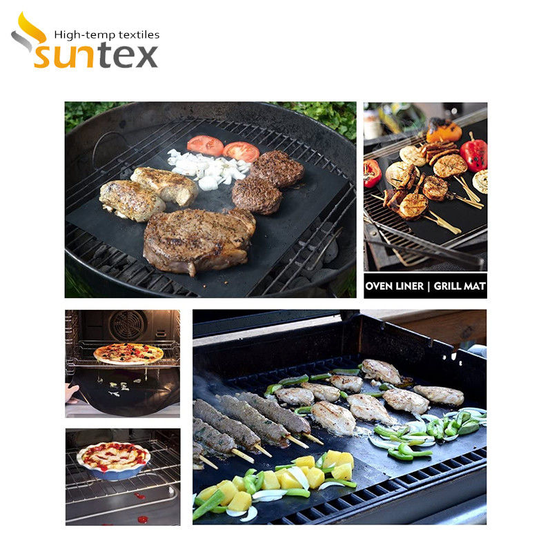 Heat Resistant Nonstick Barbecue Ptfe Bbq Grill Mat