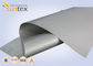 0.6mm Grey Aluminum Pigmented Fire Protective Fabrics (FPFs) Used In Fire And Smoke Curtains