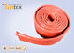 550C Heat Resistant Silicone Fiberglass Sleeve Insulation Cable Pipe Protection