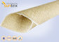 Highly Heat Resistant Fiberglass Cloth Incredibly Durable 1700C High Silica Glass Fiber