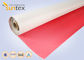 Heatproof Fabric PU Coated Fiberglass Fabric M0 Welding Fire Blanket 0.41mm 460g Fabric Duct