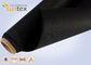 Flexible Fabric Expansion Joint Cloth / Black Fiberglass Fabric PU Coated M0 Fire Retardant