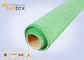 Thermal Insulation PU Coated Fiberglass Fabric / High Heat Resistant Fabric 1.2mm For Flexible Expansion Joint