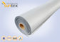 Good Weave Setting PU Coated Glass Fabric for high temperature applications smoke and fire curtains