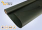 1.6mm Silicone Coated Fiberglass Fabric for welding drapes and Removable Insulation Cover