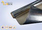18 Micron Aluminum Foil Coated Heat Reflective Fabric Fiberglass Insulation Cover