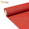 3784 Red Silicone Coated Fiberglass Fabric Welding Blanket Roll