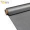 Stainless Steel Wire Reinforced Single Side Silicone Coated Fiberglass Fabric For Fire Containment Curtains