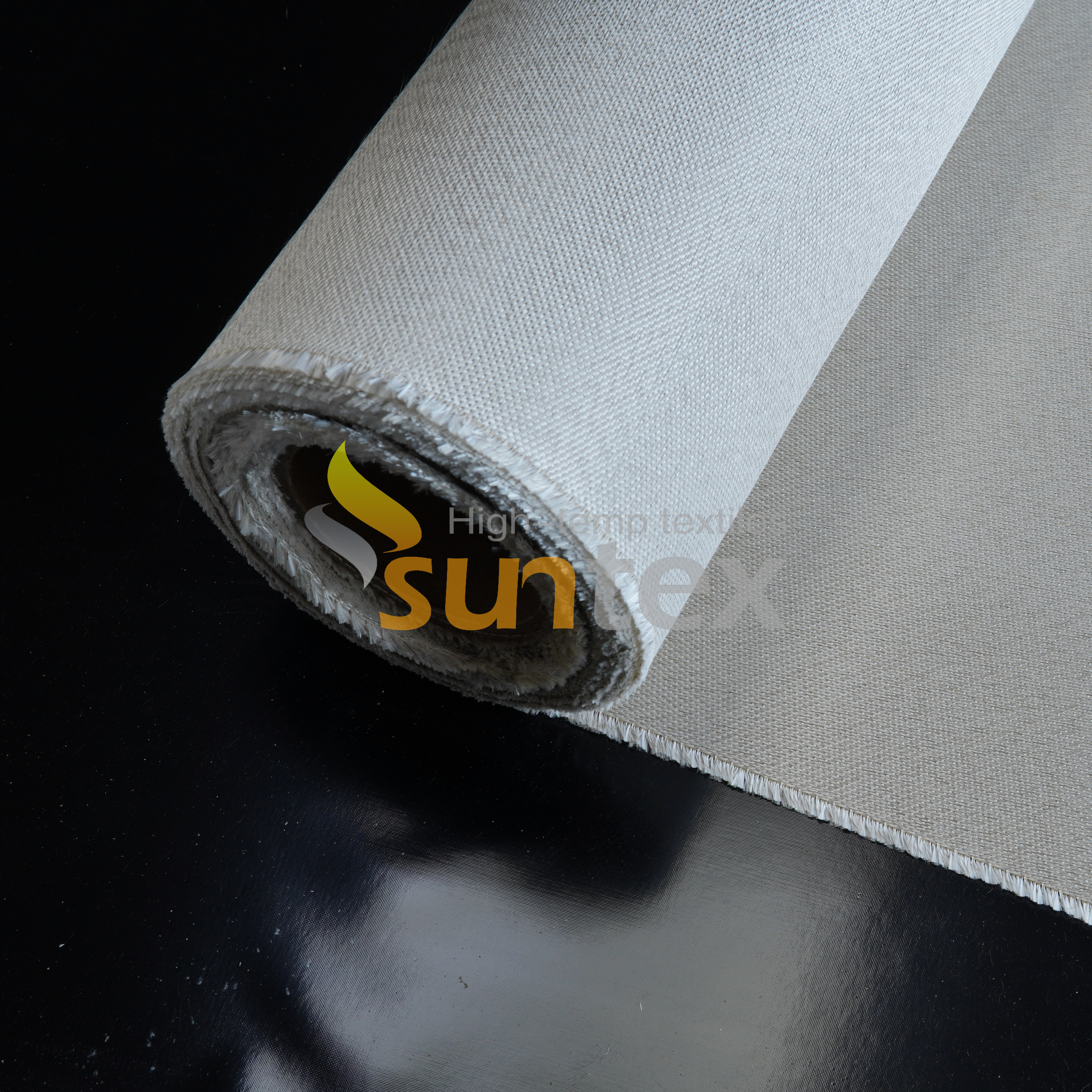 Fire Resistant Fireproof Fabric Roll Cloth PU Coated Fiberglass Fabric ...