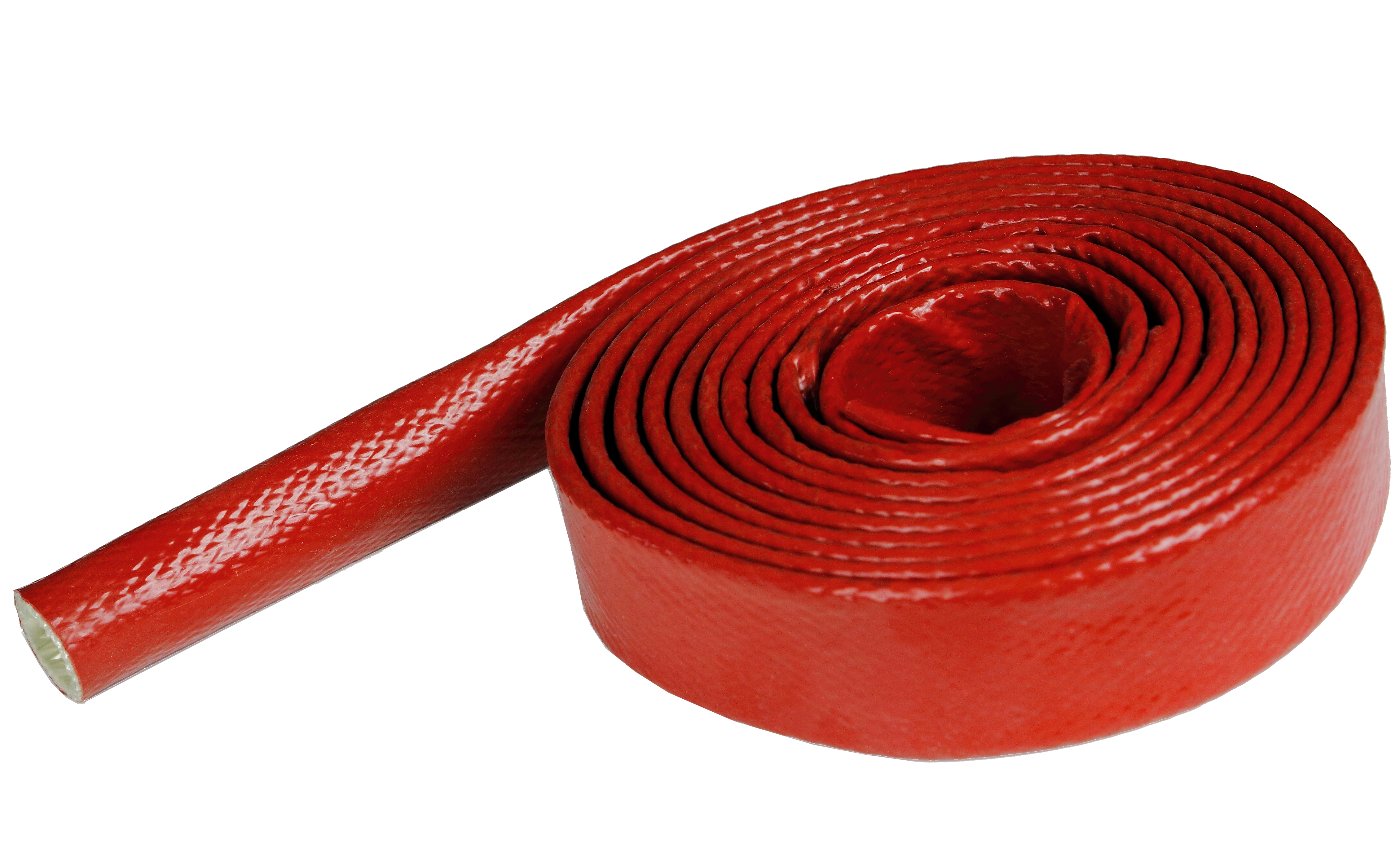 Heat Seamed Rope Heat Insulation 550C Fiberglass Rope For Industrial Furnace Fireplaces ...