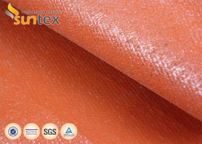 High temperature fabric cloth Silicone rubber coated fiberglass cloth ...