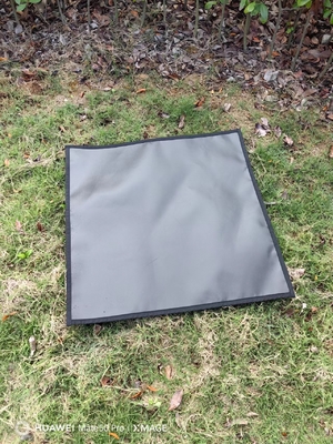 Silicone Fire Pit Mat and Fire Blanket Bundle  Fiberglass and Silicone Fireproof Mat for Wood Deck