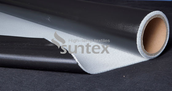 0.3 mm Thickness 400 g/sqm Weight Silicone Coated Fiberglass Fabric with 1 / 1.2 / 1.5 meter Width
