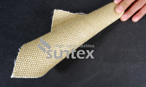 Vermiculite Coated Fiberglass Fabric For Fire Blanket Welding Curtains