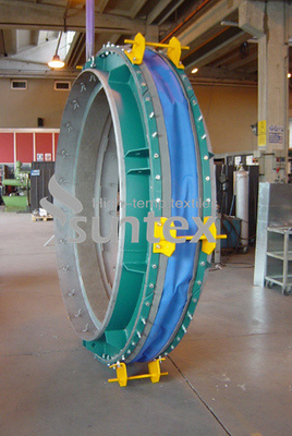 Flexible Expansion Joint Siliciate Coated Fiberglass Cloth With Wire Reinforced Glass Fabric