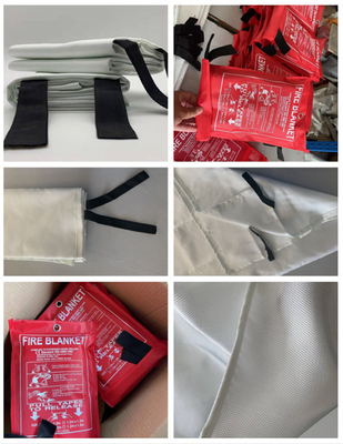 Fire Blanket for Home and Kitchen, Fiberglass Welding Fire Blanket Fire Curtain Heat Insulation Material