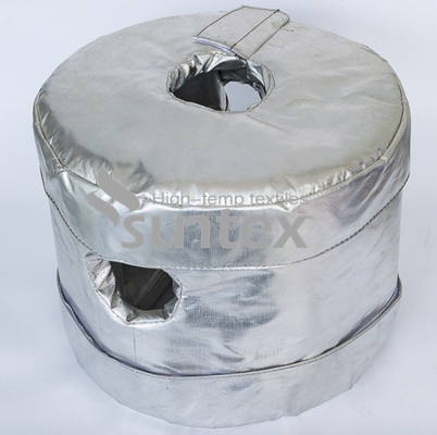 Silicone Rubber Coated Fiberglass Fabric For Removable Insulation Jacket And Cover
