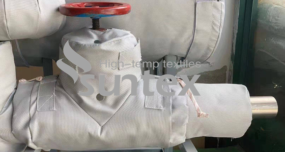Silicone Rubber Coated Fiberglass Fabric For Removable Insulation Jacket And Cover