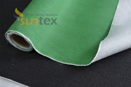 Silicone Rubber Coated Fiberglass Cloth Heavy Duty Fireproof Welder Blanket For Industrial,Camping,Smokers And Grills