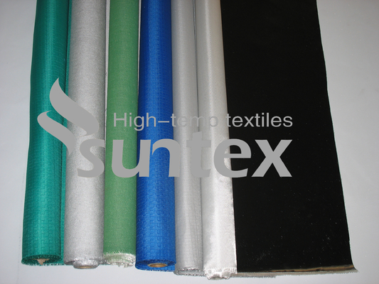 Thermal Insulation Fabric silicone coated fiberglass fabric Welding Blanket  for easy Hanging and Protection