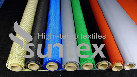 silicone rubber coated fiberglass fabric for Expansion Joint,fire curtain,smoke curtain,welding blanket