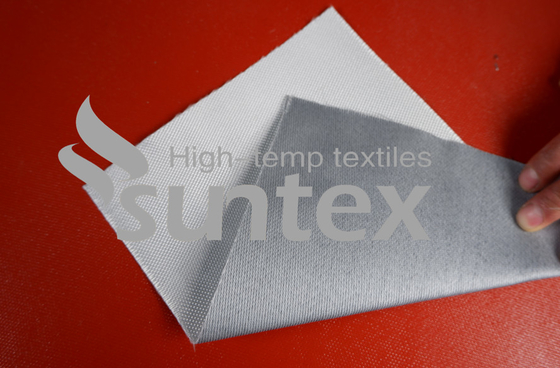 PU Impregnated Cloth Rubber Coated Fiberglass Fabric For Expansion Joint